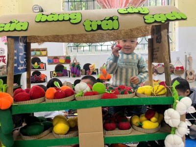 TRƯỜNG MẦM NON CÔ TÔ TỔ CHỨC HỘI THI “TRANG TRÍ LỚP, GIỮ GÌN NHÀ VỆ SINH XANH - SẠCH - ĐẸP” NĂM HỌC 2025-2026